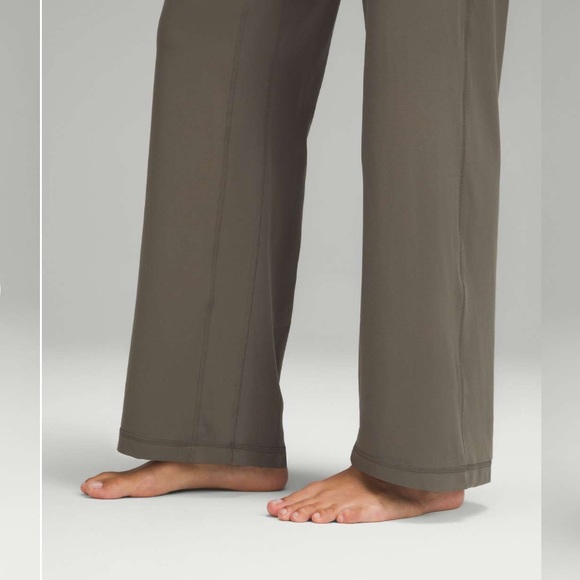 NWT Lululemon Athletica Align High-Rise Wide-Leg Pant 31" in Carob Brown - Picture 3 of 6